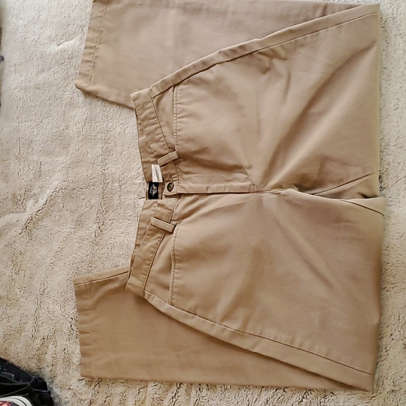DOCKERS WOMEN'S Cotton-Flat Front-Straight Leg-Khaki Pants - EUC - Sz 6P. - Picture 6 of 13